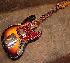 1964 fender jazz bass photograph