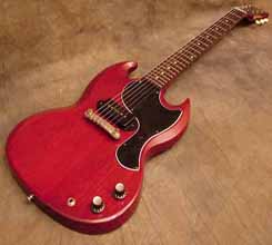 cherry les paul junior